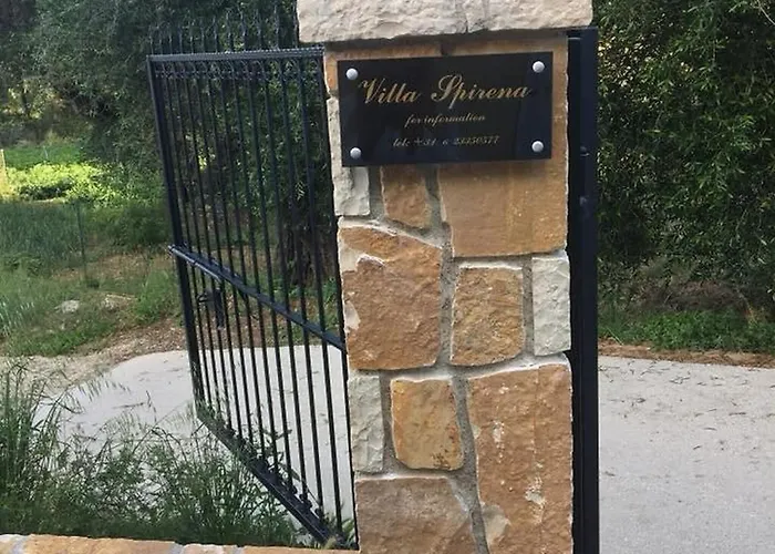 Willa Villa In Corfu Near Porto Timoni Beach Afión